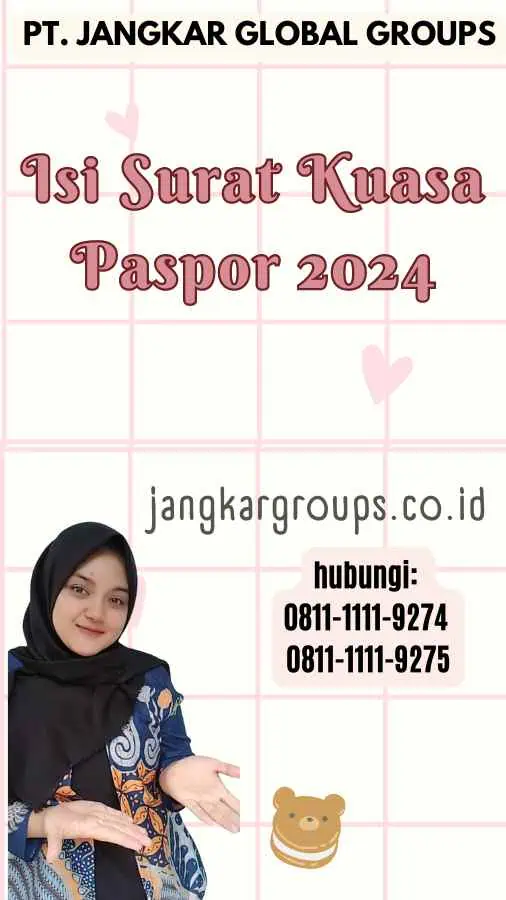 Isi Surat Kuasa Paspor 2024