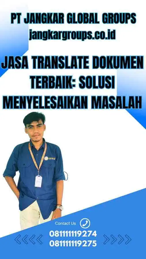 Jasa Translate Dokumen Terbaik Solusi Menyelesaikan Masalah