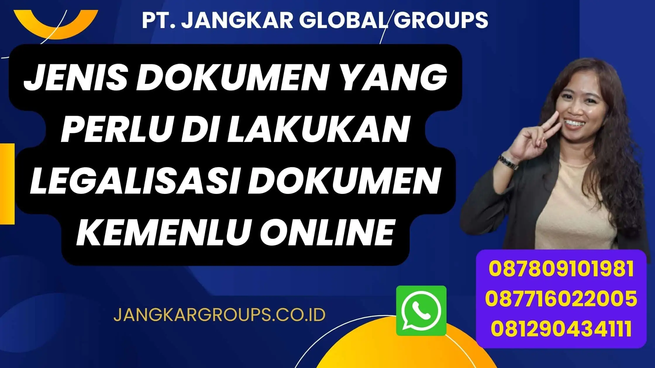 Jenis dokumen yang perlu di lakukan Legalisasi Dokumen Kemenlu Online