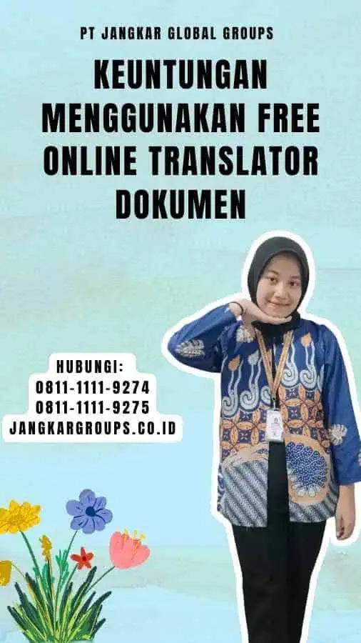 Keuntungan Menggunakan Free Online Translator Dokumen