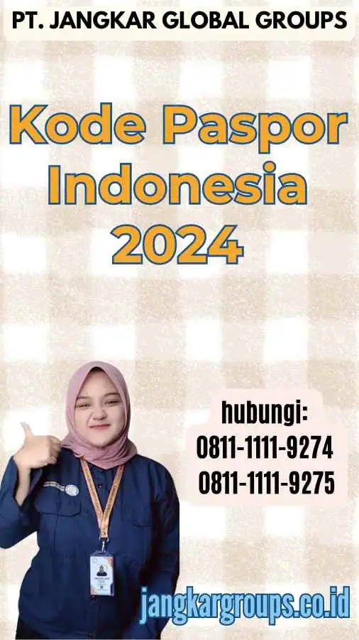 Kode Paspor Indonesia 2024