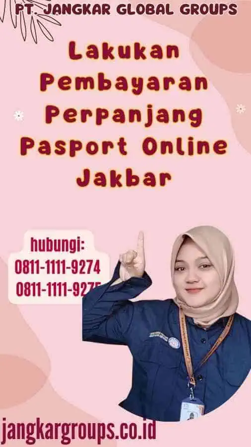 Lakukan Pembayaran Perpanjang Pasport Online Jakbar