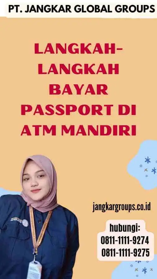 Langkah-langkah Bayar Passport di ATM Mandiri