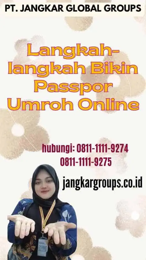 Langkah-langkah Bikin Passpor Umroh Online