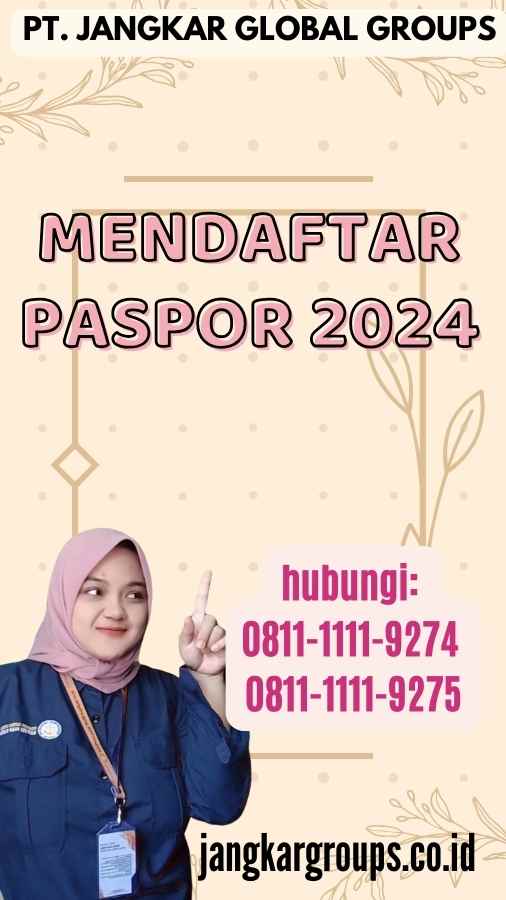 Mendaftar Paspor 2024