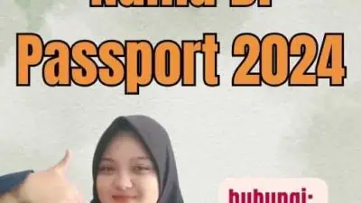 Merubah Nama Di Passport 2024