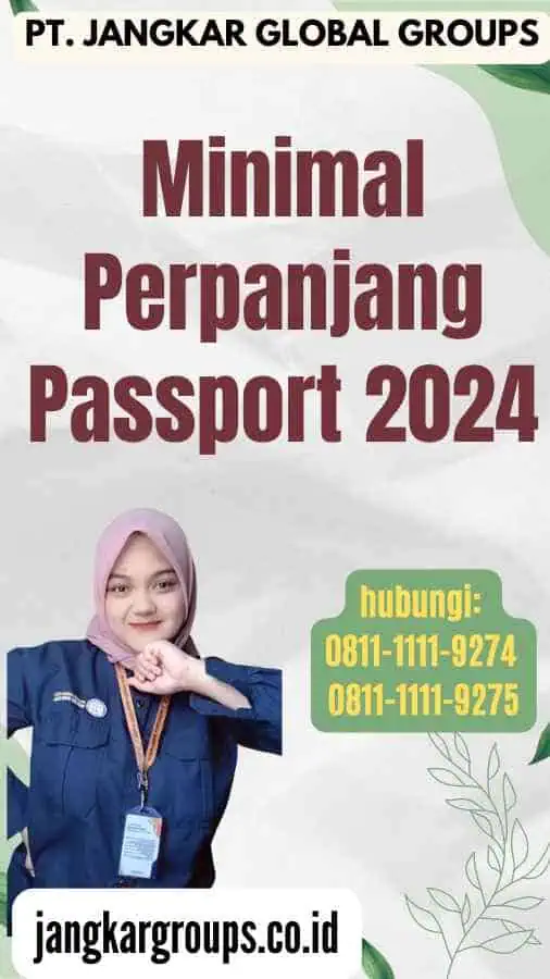 Minimal Perpanjang Passport 2024