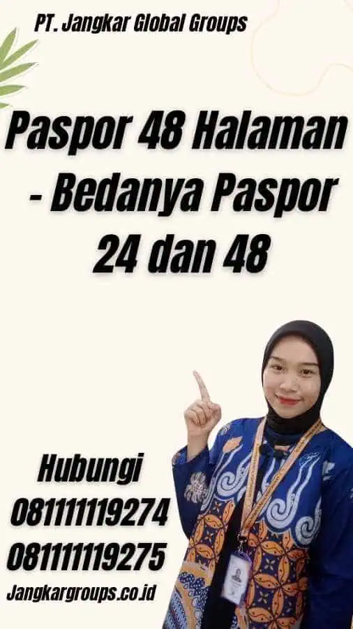 Paspor 48 Halaman - Bedanya Paspor 24 dan 48