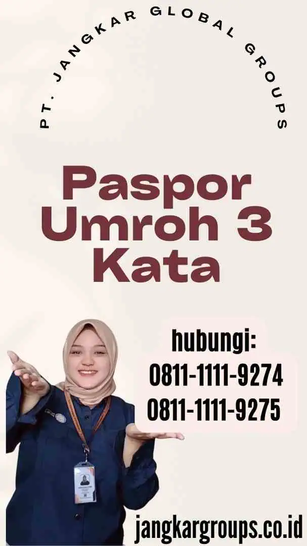 Paspor Umroh 3 Kata