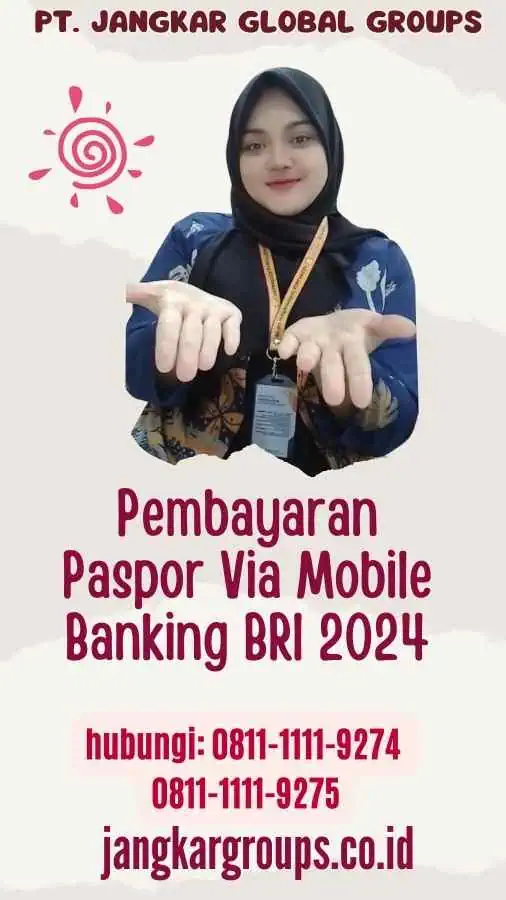 Pembayaran Paspor Via Mobile Banking BRI 2024