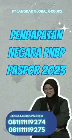 Pendapatan Negara Pnbp Paspor 2023