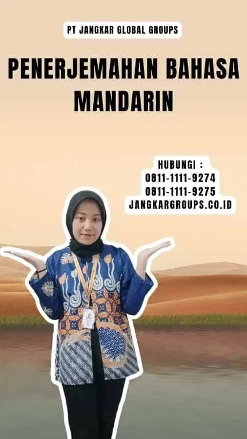 Penerjemahan Bahasa Mandarin