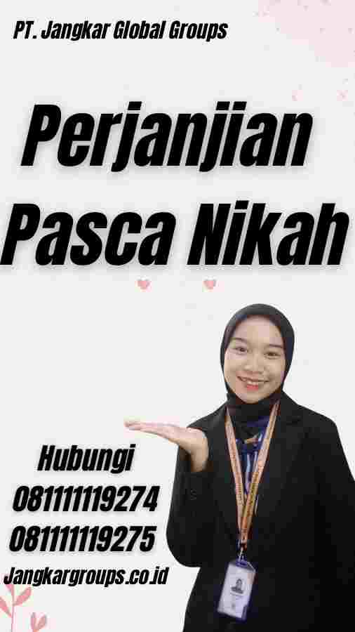 Perjanjian Pasca Nikah