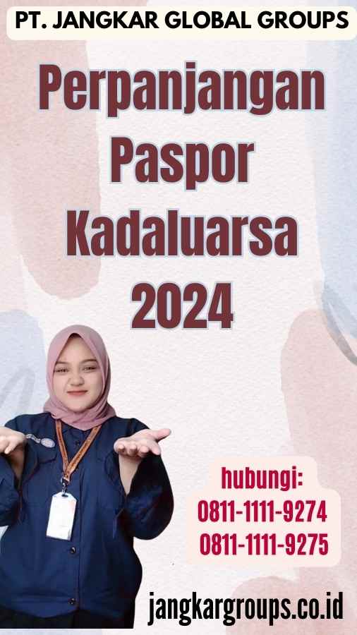 Perpanjangan Paspor Kadaluarsa 2024