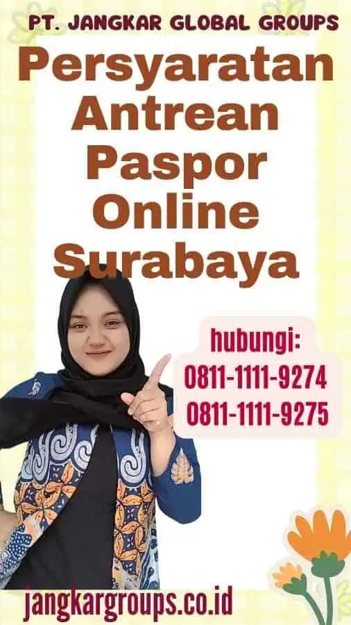 Persyaratan Antrean Paspor Online Surabaya