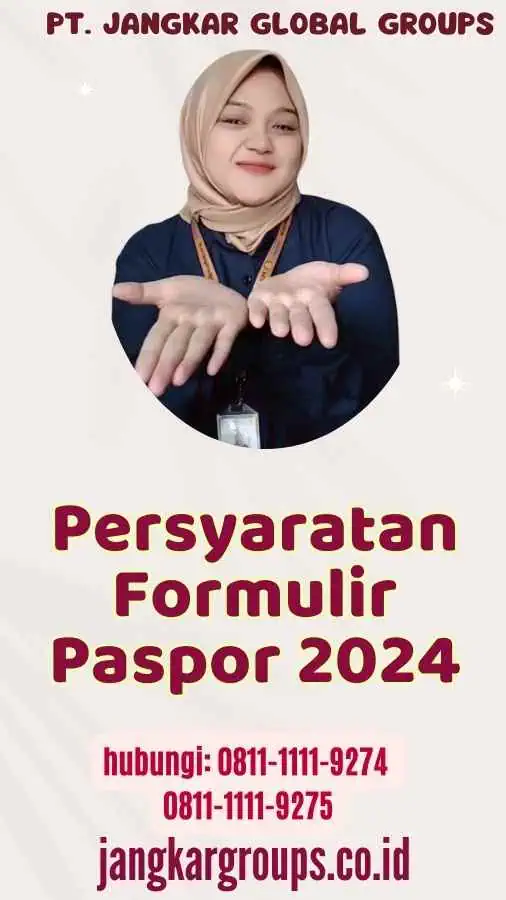 Persyaratan Formulir Paspor 2024