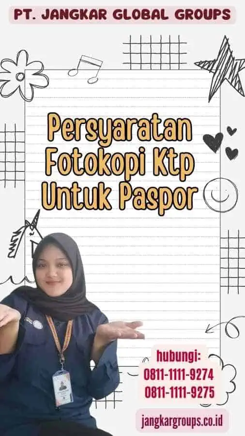 Persyaratan Fotokopi Ktp Untuk Paspor