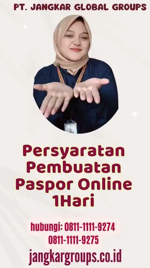 Persyaratan Pembuatan Paspor Online 1Hari