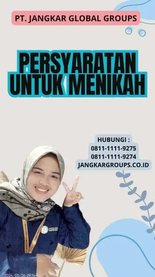 Persyaratan Untuk Menikah