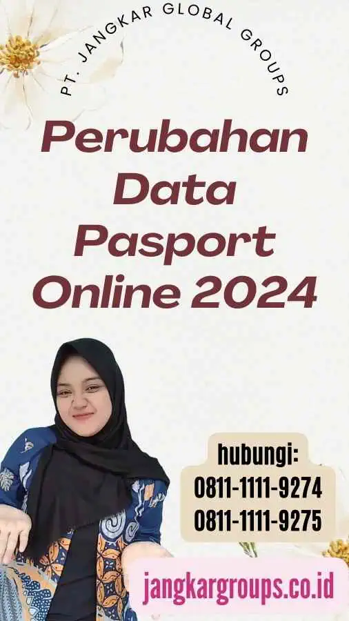 Perubahan Data Pasport Online 2024