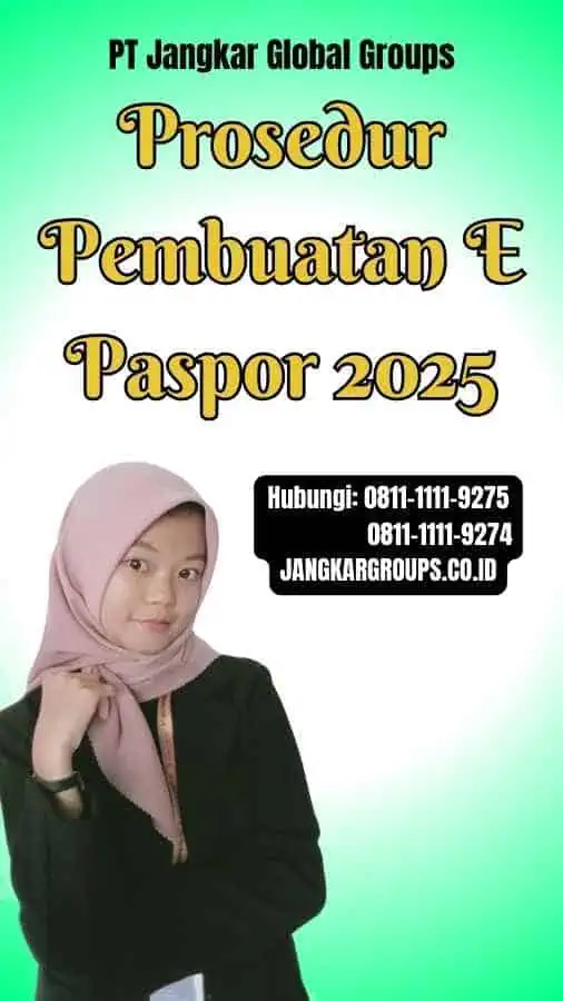 Prosedur Pembuatan E Paspor 2025