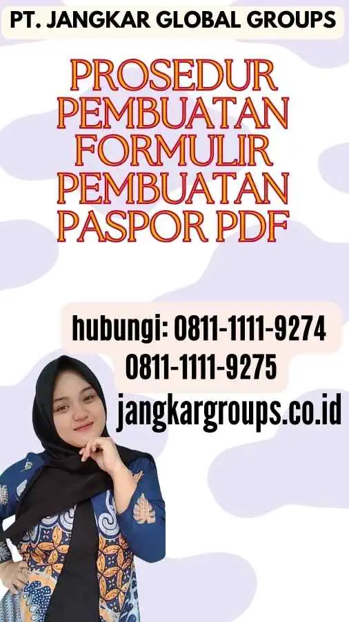 Prosedur Pembuatan Formulir Pembuatan Paspor Pdf