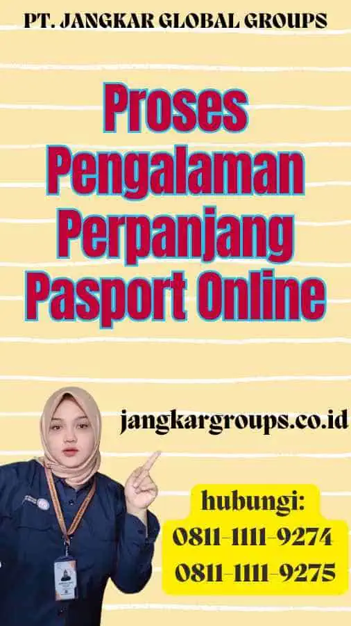 Proses Pengalaman Perpanjang Pasport Online