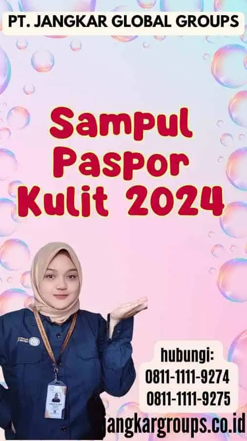 Sampul Paspor Kulit 2024