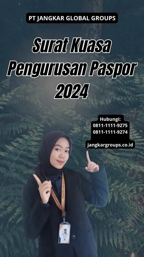 Surat Kuasa Pengurusan Paspor 2024