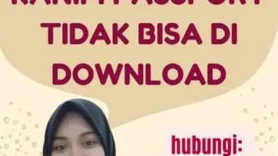 Surat Pengantar Kanim Passport Tidak Bisa Di Download