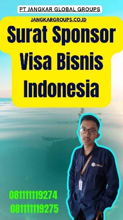 Surat Sponsor Visa Bisnis Indonesia