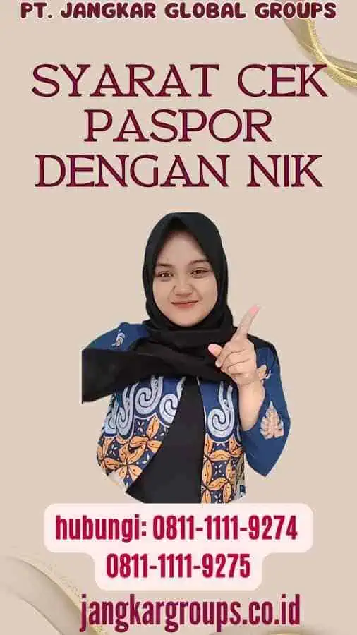 Syarat Cek Paspor Dengan NIK