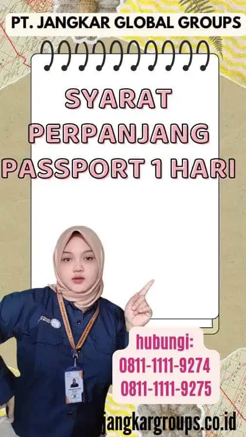 Syarat Perpanjang Passport 1 Hari