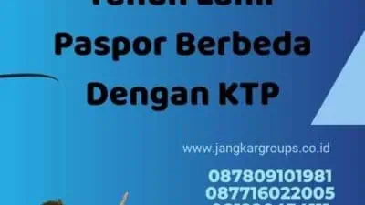 Tahun Lahir Paspor Berbeda Dengan KTP