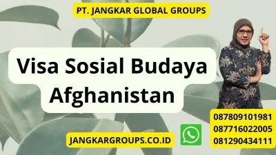 Visa Sosial Budaya Afghanistan