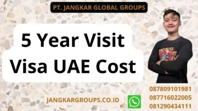 5 Year Visit Visa UAE Cost