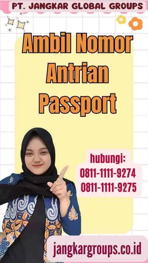 Ambil Nomor Antrian Passport