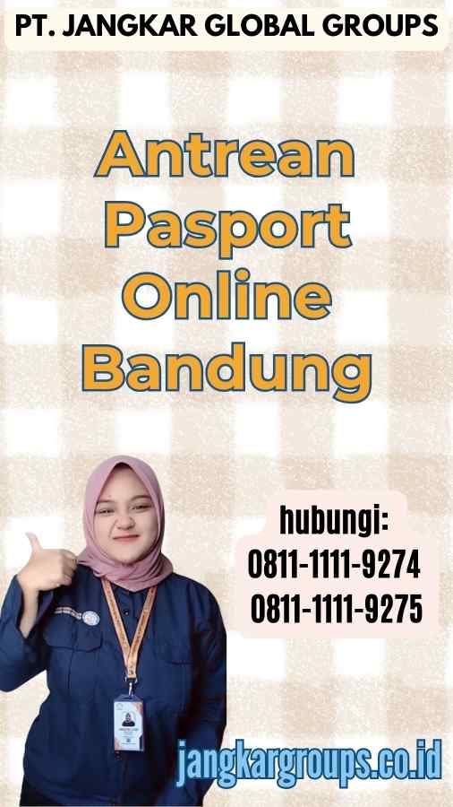 Antrean Pasport Online Bandung