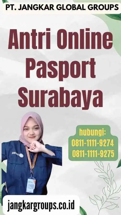 Antri Online Pasport Surabaya