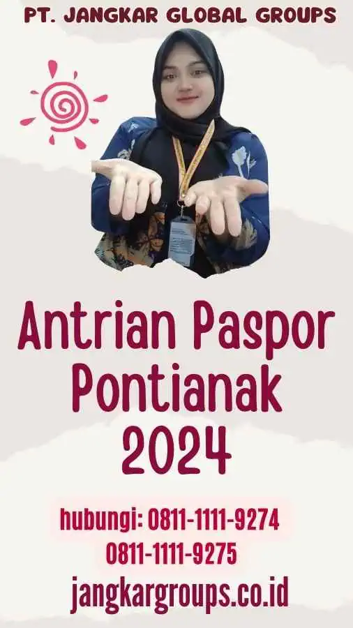 Antrian Paspor Pontianak 2024