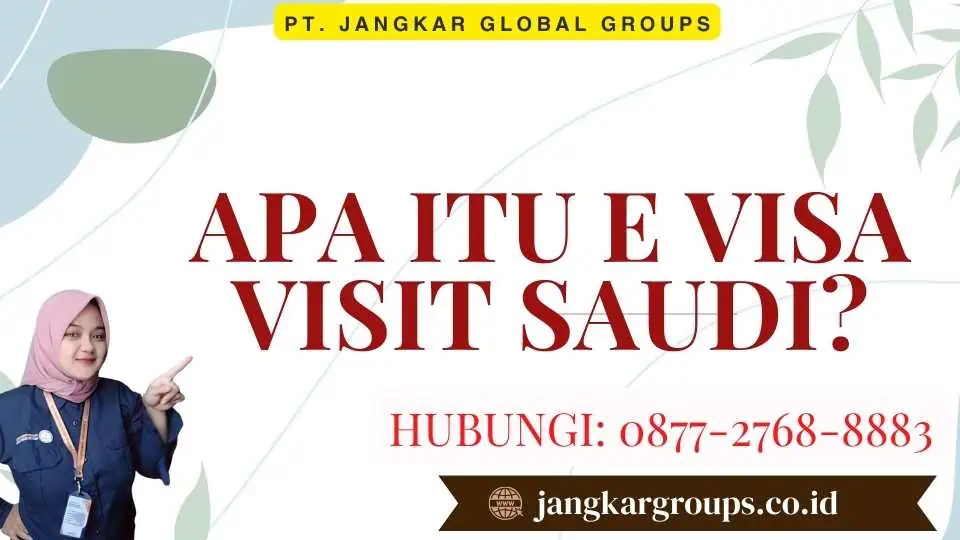 Apa itu E Visa Visit Saudi