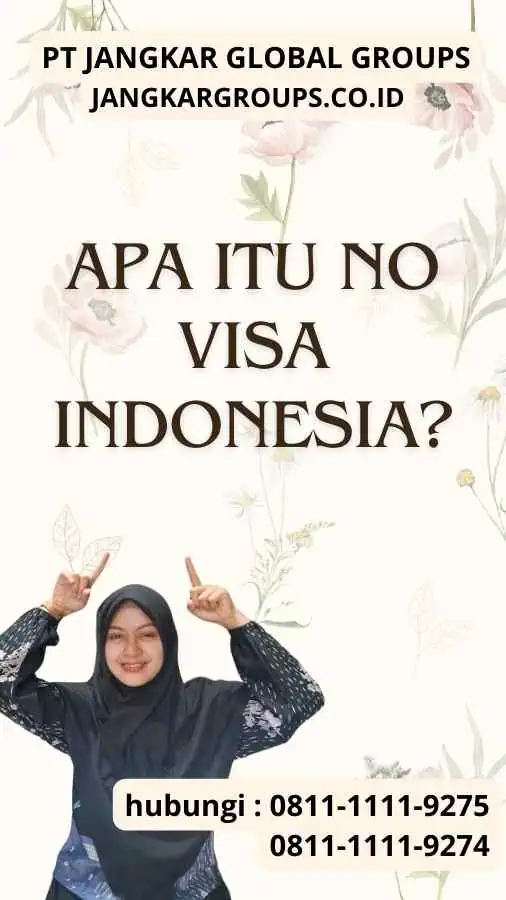 Apa itu No Visa Indonesia