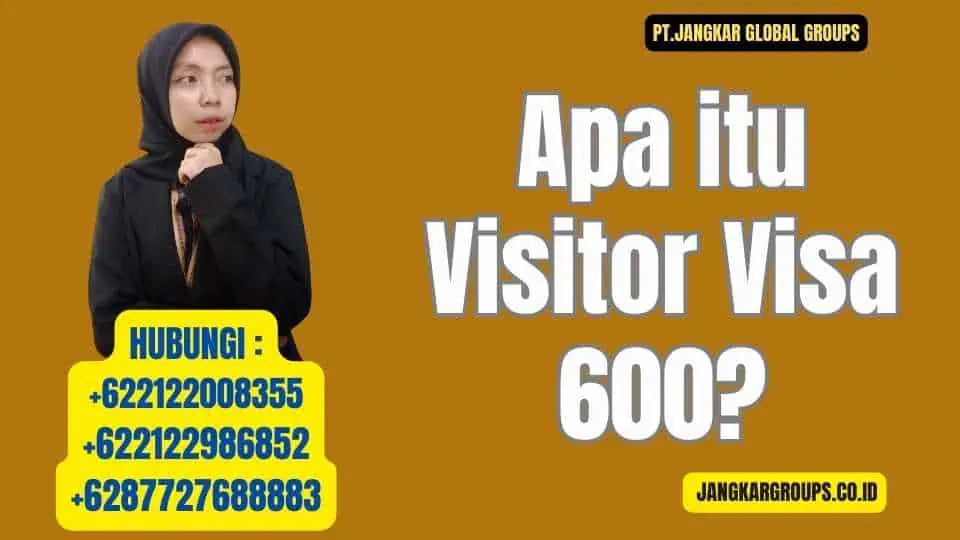 Apa itu Visitor Visa 600