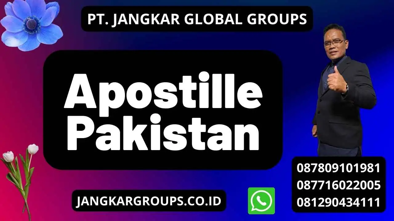 Apostille Pakistan