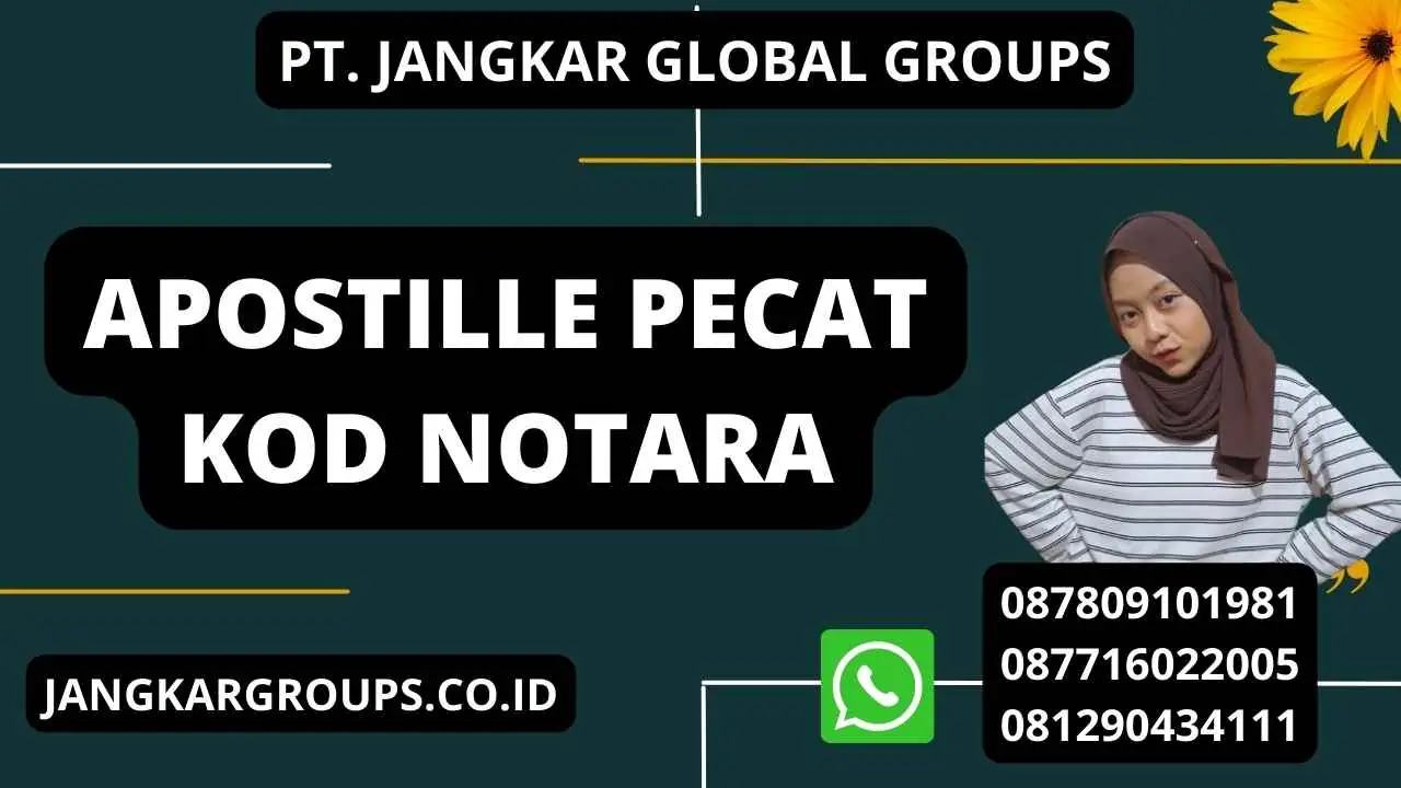 Apostille Pecat Kod Notara