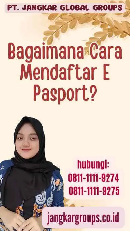 Bagaimana Cara Mendaftar E Pasport