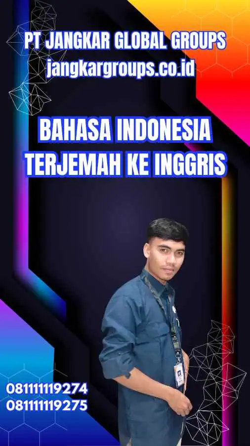 Bahasa Indonesia Terjemah Ke Inggris