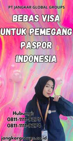 Bebas Visa Untuk Pemegang Paspor Indonesia