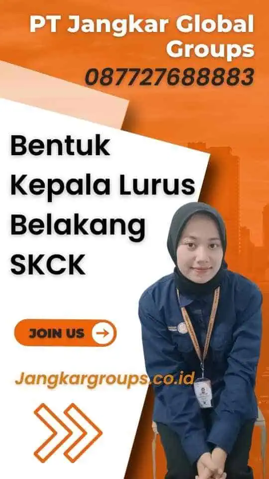 Bentuk Kepala Lurus Belakang SKCK