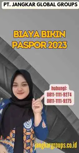 Biaya Bikin Paspor 2023